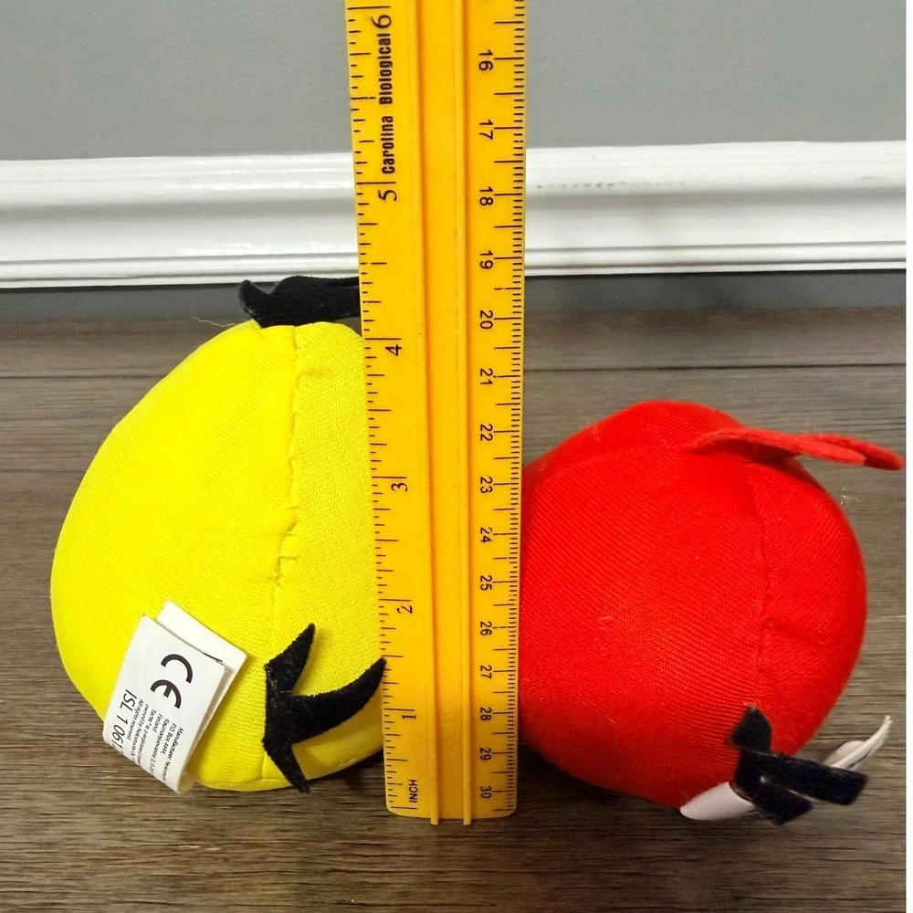 Angry Birds Yellow and Red Bird‎ Plush Set